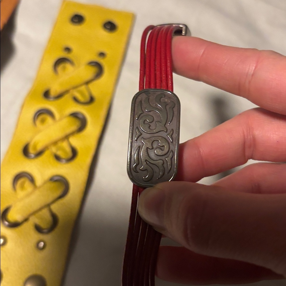 LEATHER braclete bundle - Picture 2 of 4